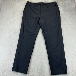 Lululemon Men’s ABC Classic Fit VersaTwill Trouser Pant Black 38x32 Office Golf